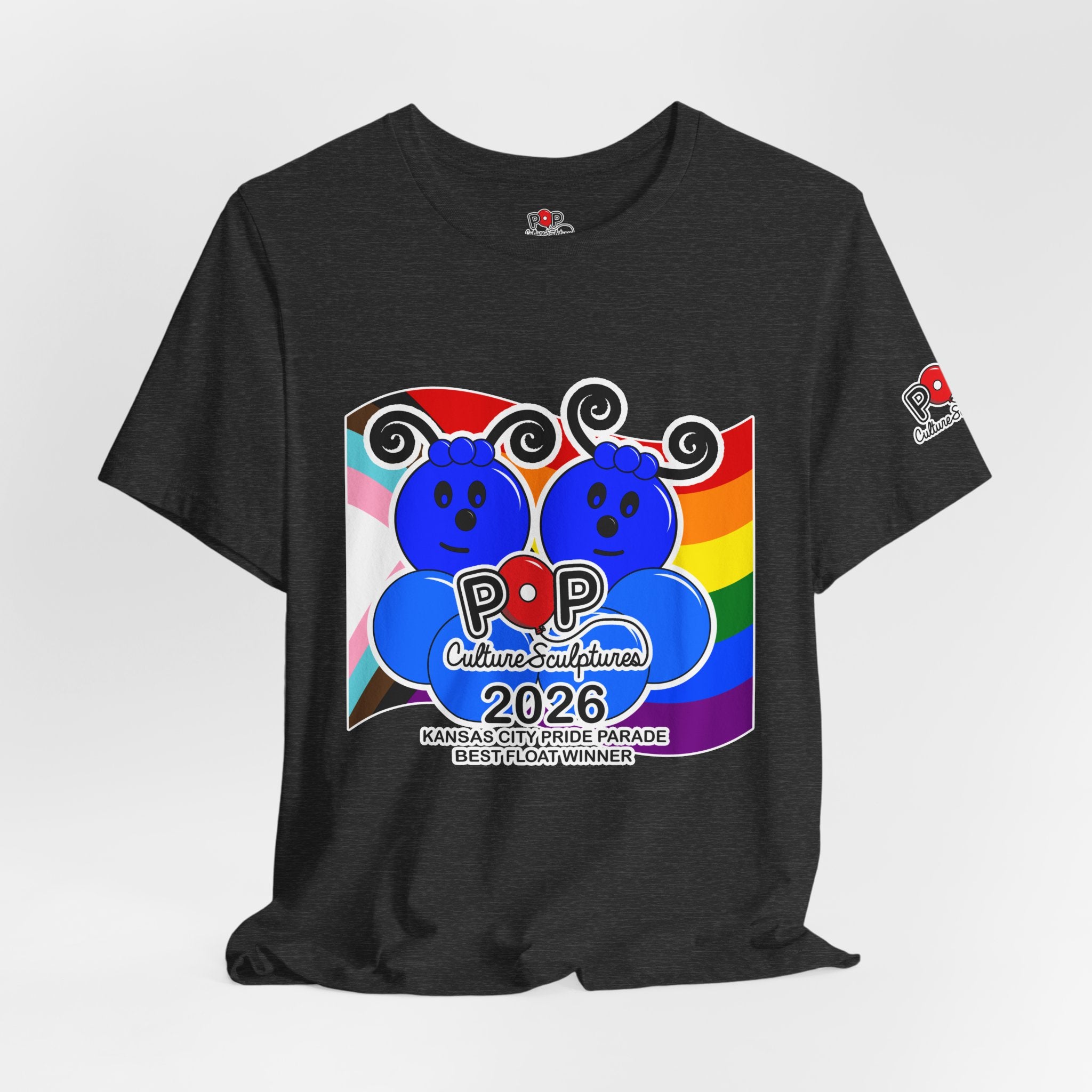 Pop Culture Sculptures Winning Float 2026 Pride Parade Tee Shirt