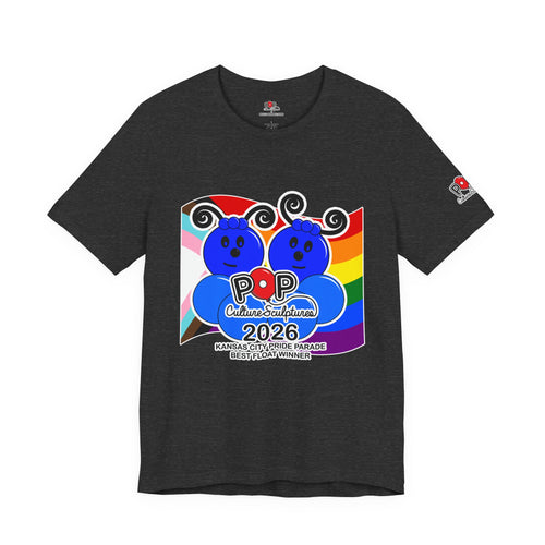 Pop Culture Sculptures Winning Float 2026 Pride Parade Tee Shirt