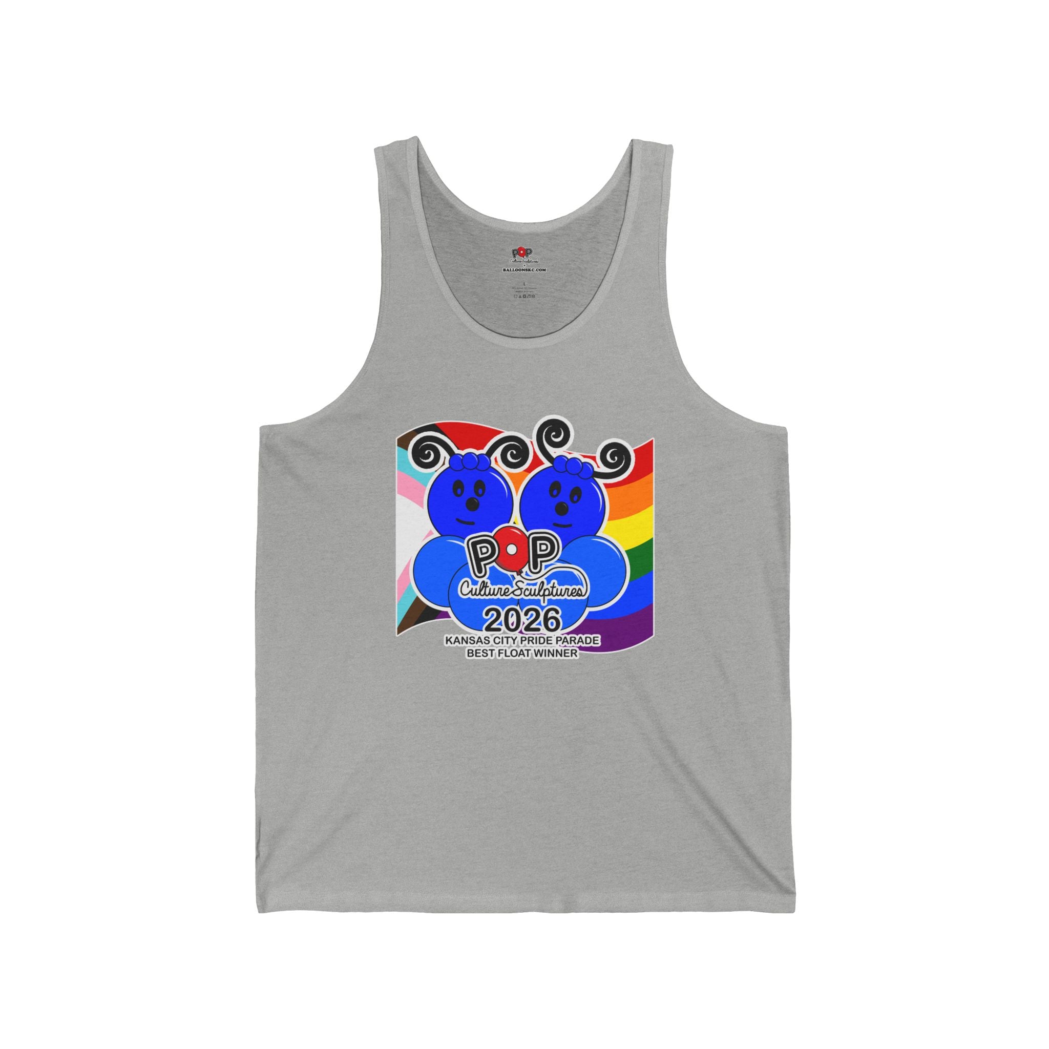 Pop Culture Kansas City Pride 2026 Float Winner Tank Top